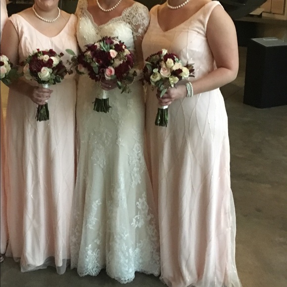 Light Pink bridesmaids Formal Sparkle - Picture 5 of 5